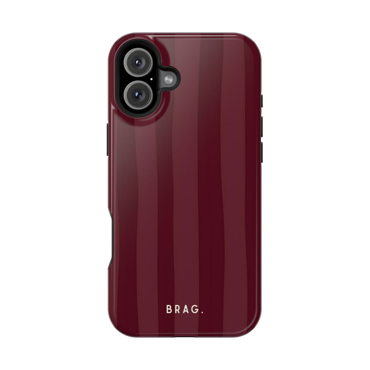Dark Cherry Magnetic Impact-Resistant Phone Case