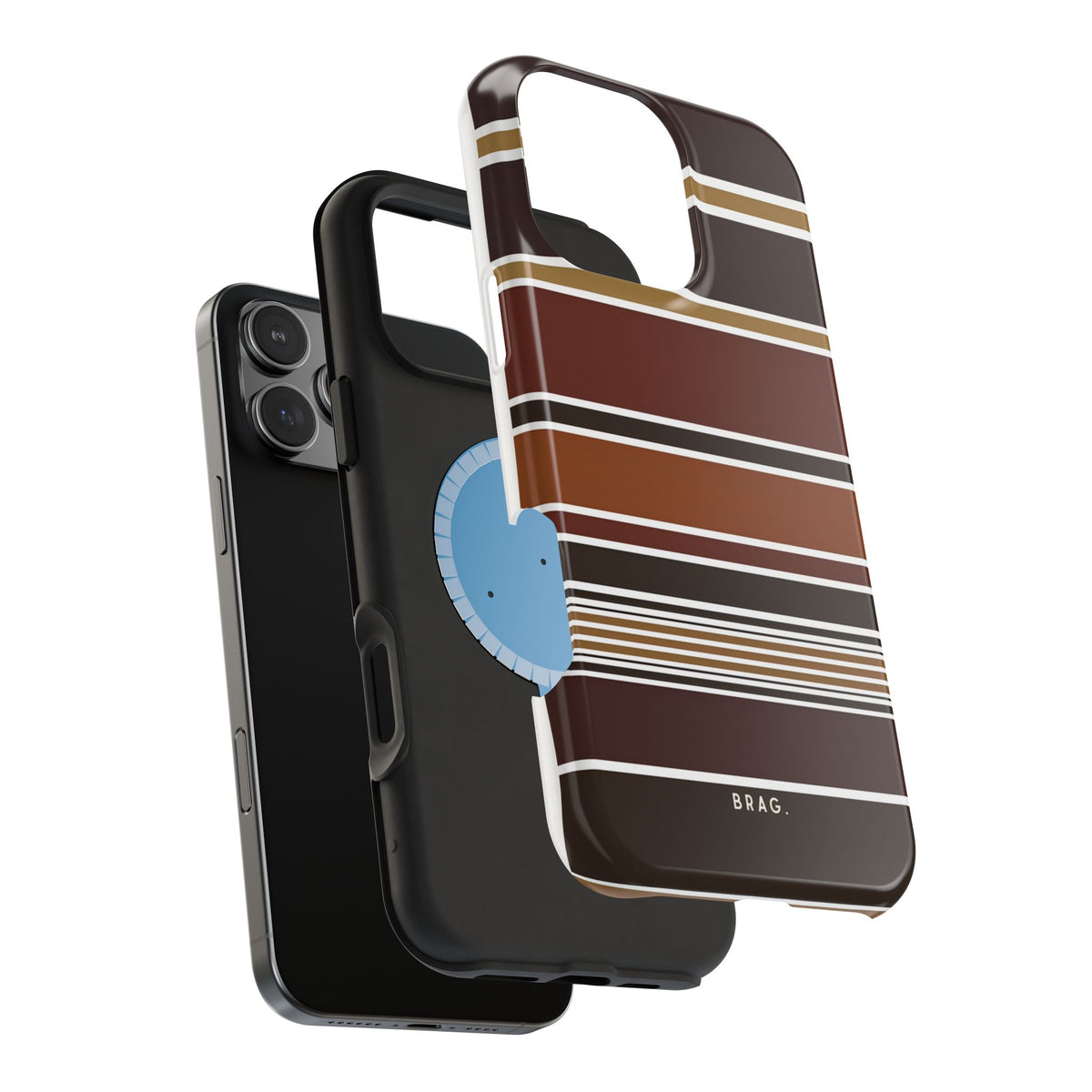 Cocoa Line Magnetic Impact-Resistant Phone Case