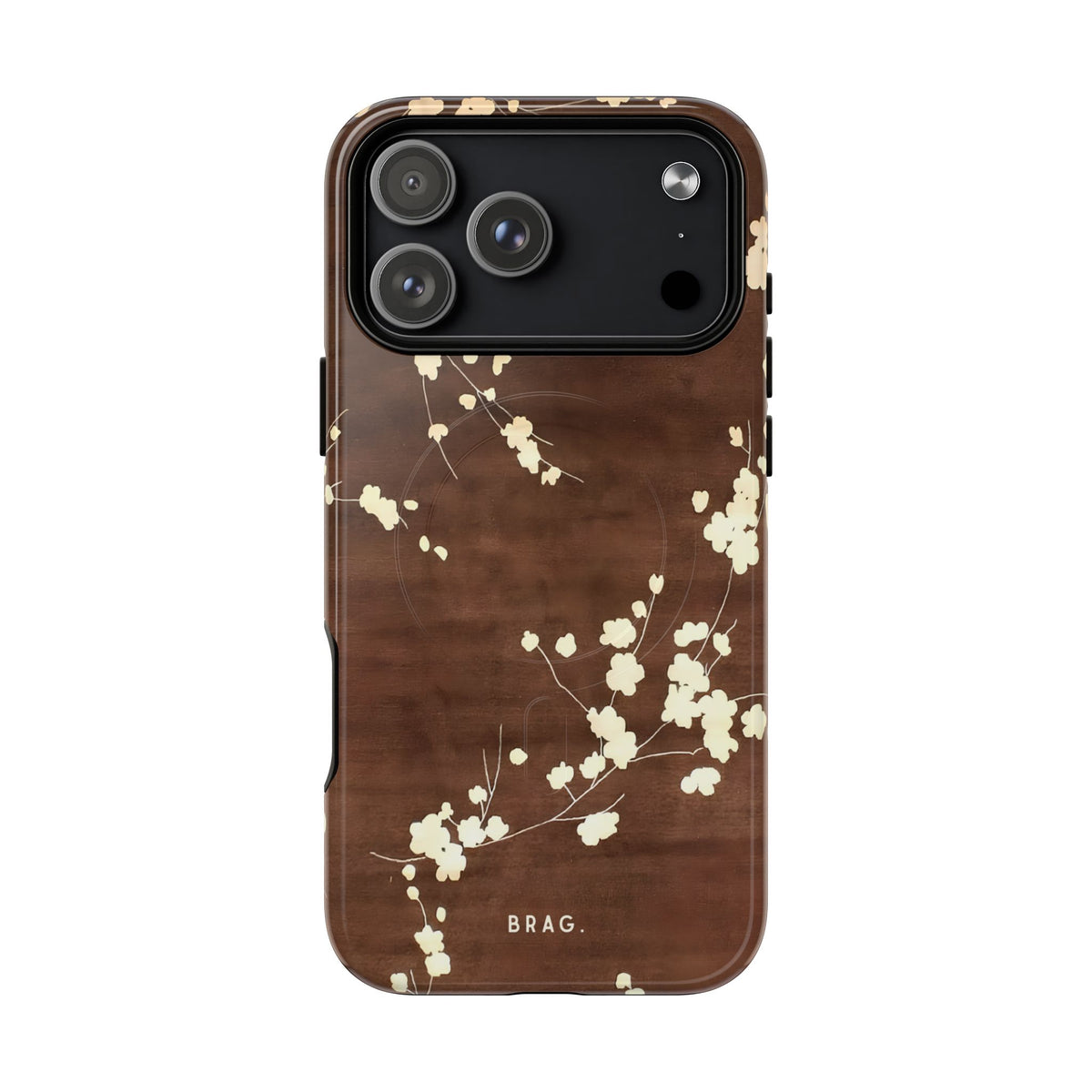 Blossom Trail MagSafe Tough Phone Case — Magnetic Protective Cover