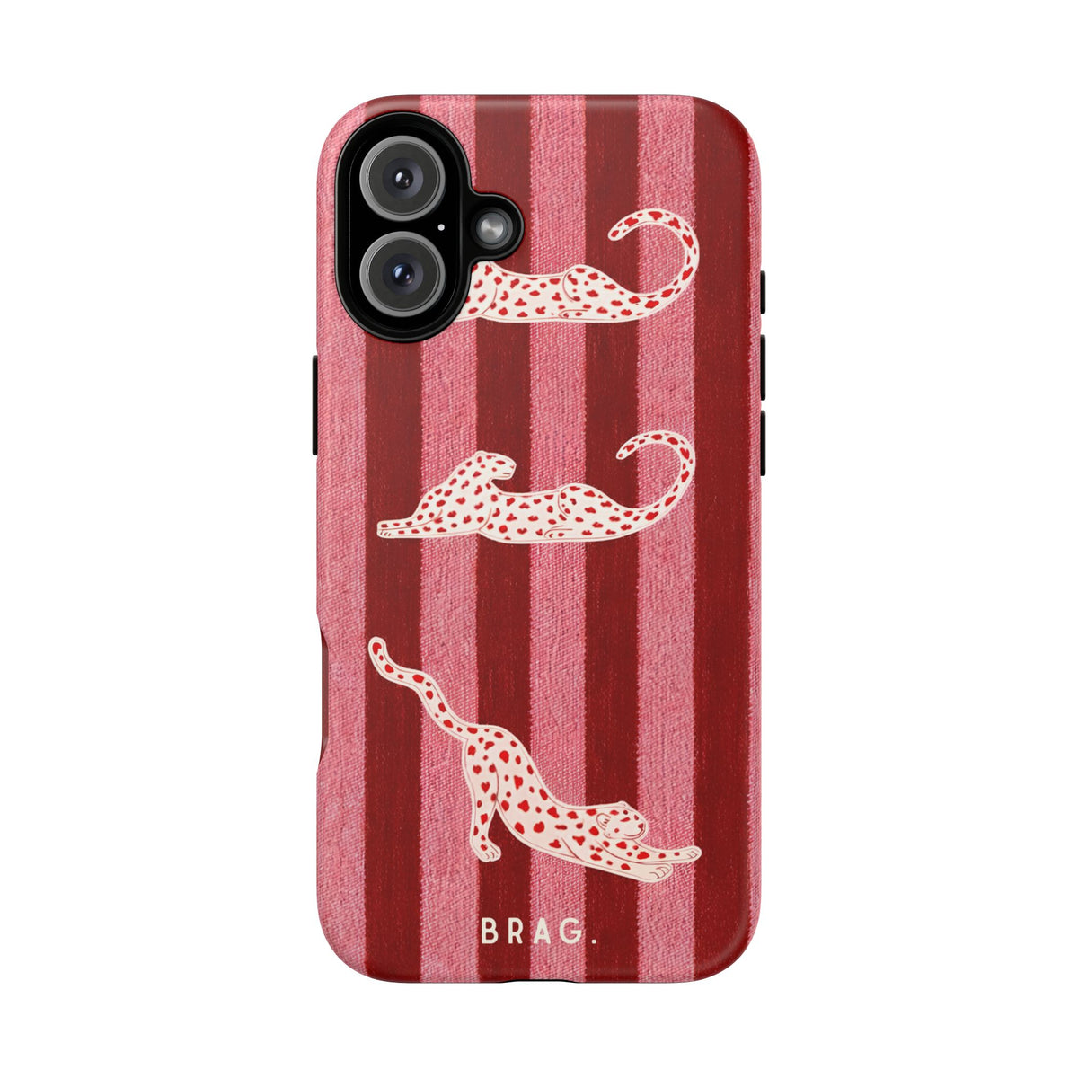 Pink Safari Tough Phone Case – Shockproof Protective iPhone Cover