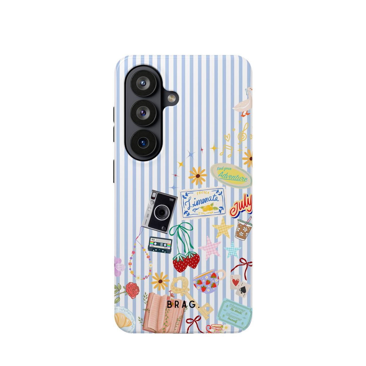 Travel Girl Magnetic Impact-Resistant Phone Case