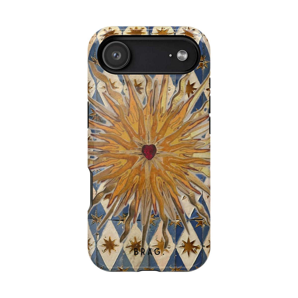 Fortune Heart Magnetic Impact-Resistant Phone Case
