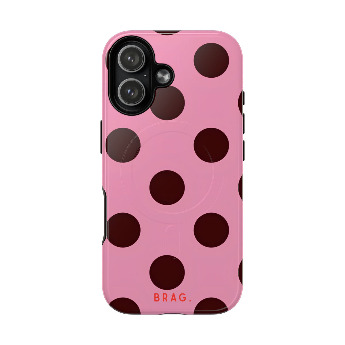 Candy Dot MagSafe Tough Phone Case — Magnetic Protective Cover