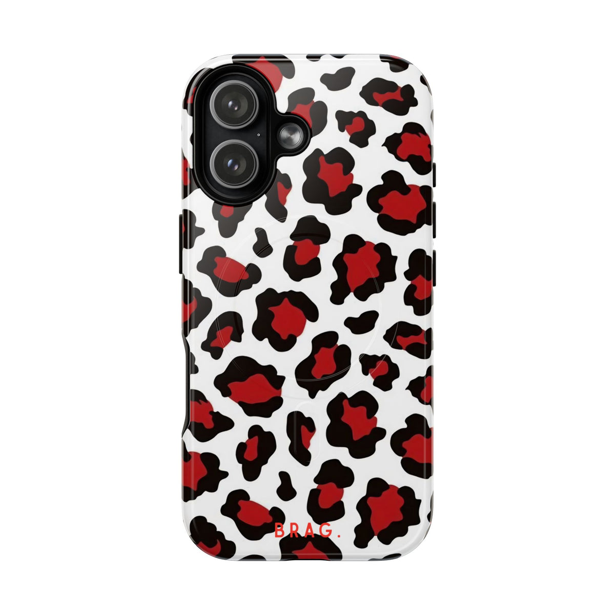 Leopard Kiss MagSafe Tough Phone Case — Magnetic Protective Cover