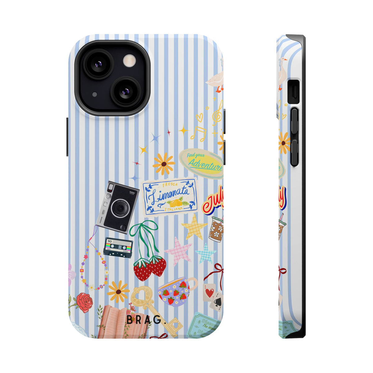 Travel Girl Magnetic Impact-Resistant Phone Case