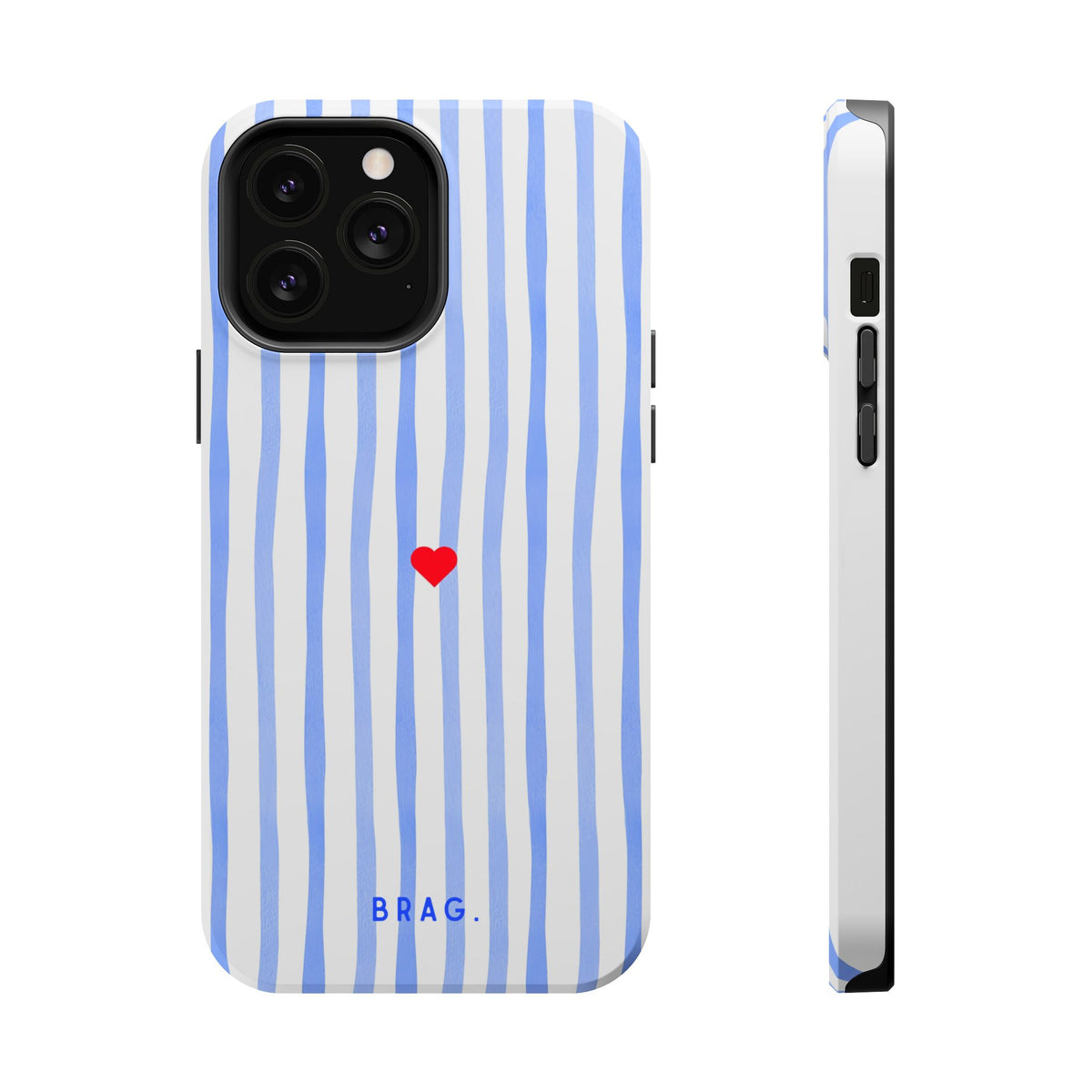 Blue Heart Magnetic Impact-Resistant Phone Case