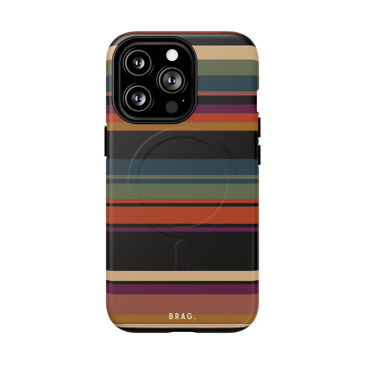 Market Stripe MagSafe Tough Phone Case — Magnetic Protective Cover