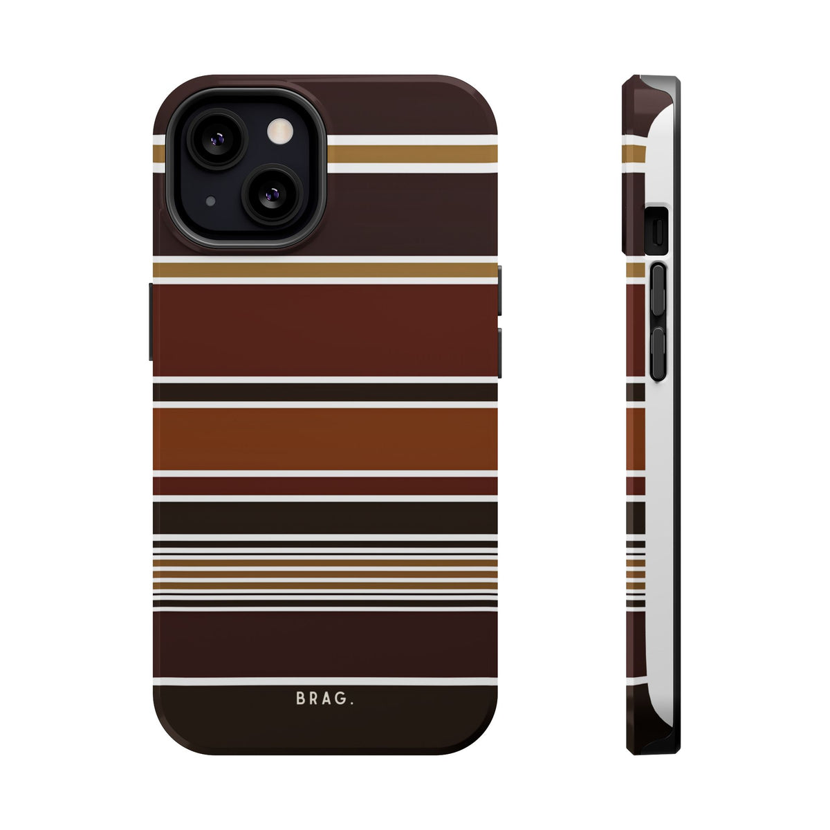 Cocoa Line Magnetic Impact-Resistant Phone Case
