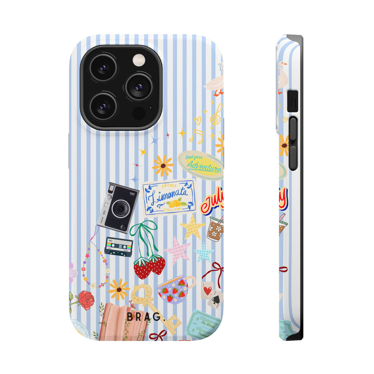 Travel Girl Magnetic Impact-Resistant Phone Case
