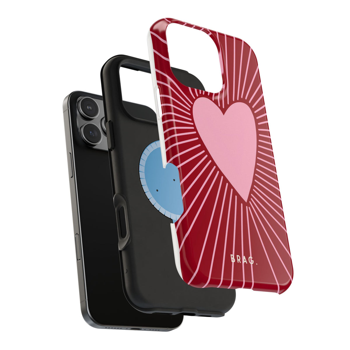 Heart Rush Magnetic Impact-Resistant Phone Case