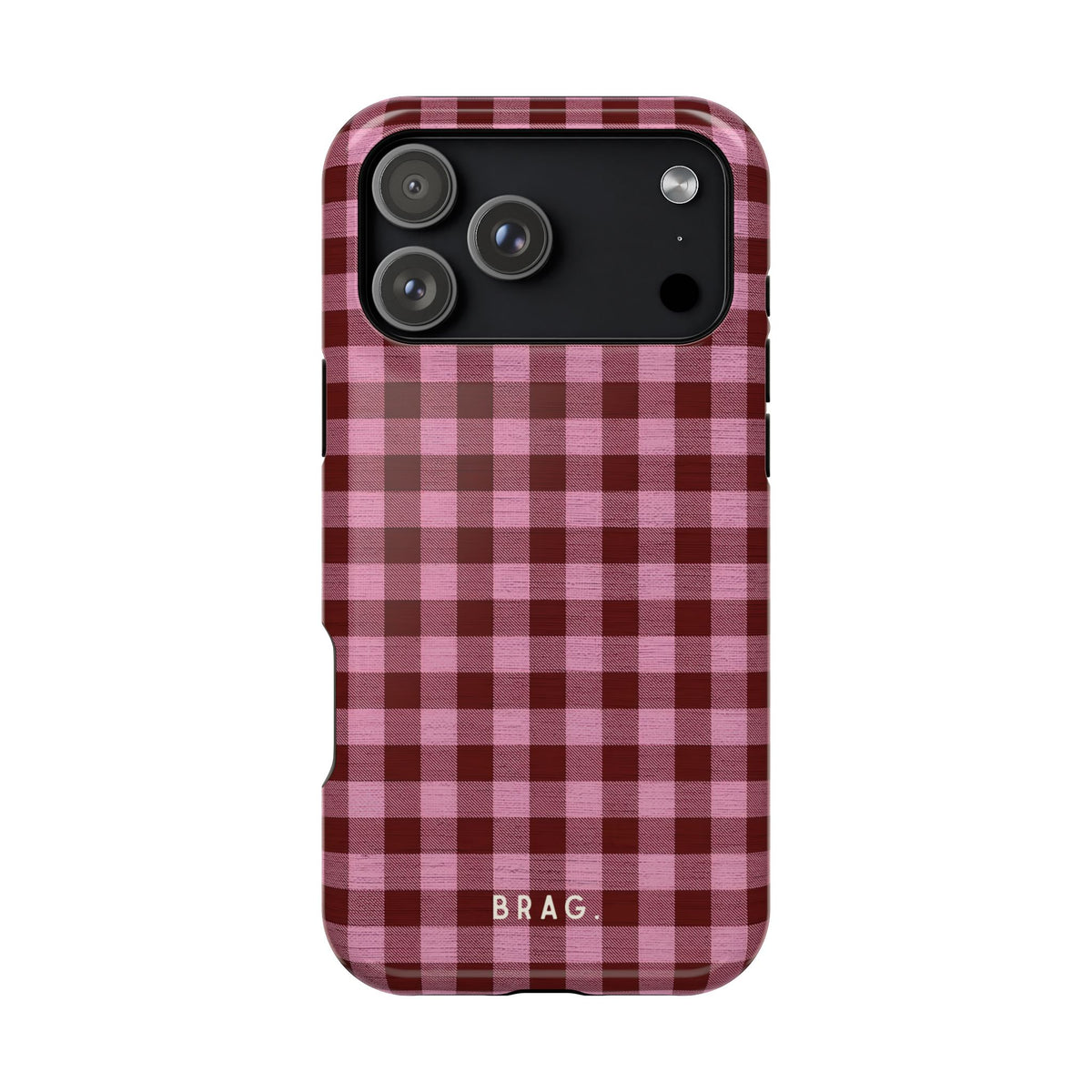 Club Check Magnetic Impact-Resistant Phone Case