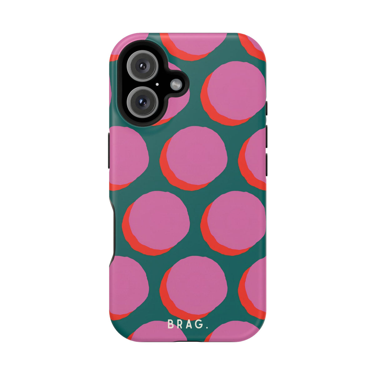 Pink Moon Magnetic Impact-Resistant Phone Case