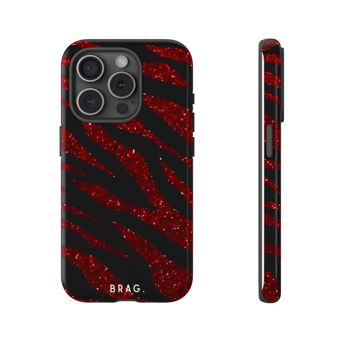 Red Tiger Tough Phone Case – Shockproof Protective iPhone Cover