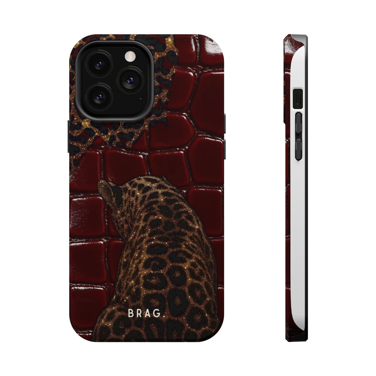 Leopard Lounge Magnetic Impact-Resistant Phone Case