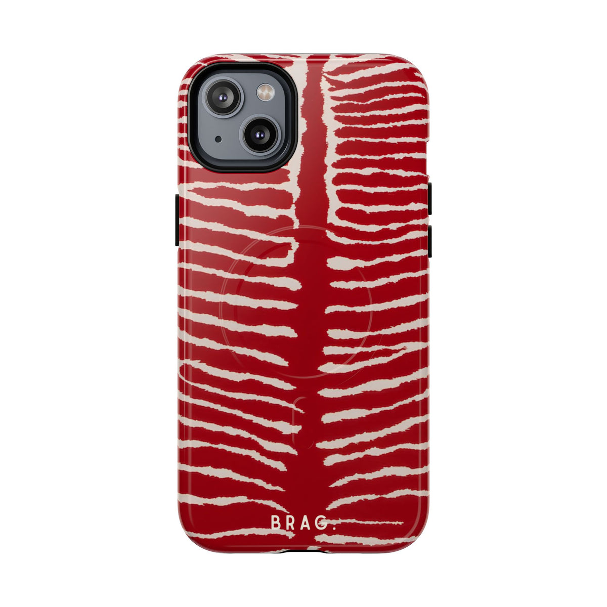 Striped Heat MagSafe Tough Phone Case — Magnetic Protective Cover