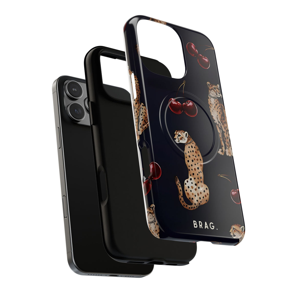 Wild Cherry MagSafe Tough Phone Case — Magnetic Protective Cover