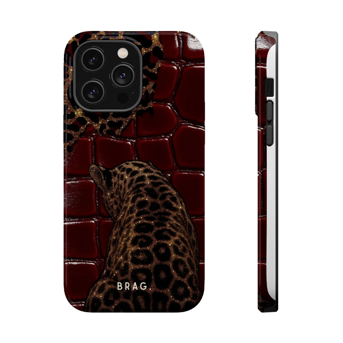 Leopard Lounge Magnetic Impact-Resistant Phone Case