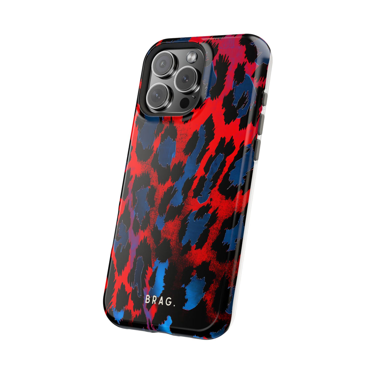 Blue Heat Magnetic Impact-Resistant Phone Case