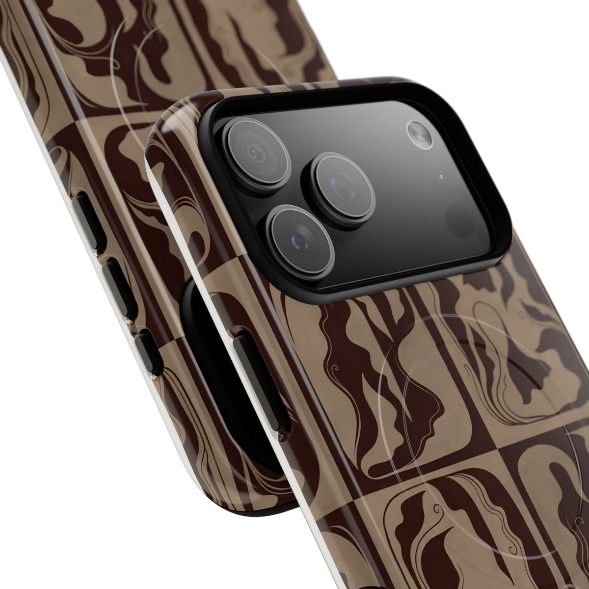 Ornate Tile MagSafe Tough Phone Case — Magnetic Protective Cover