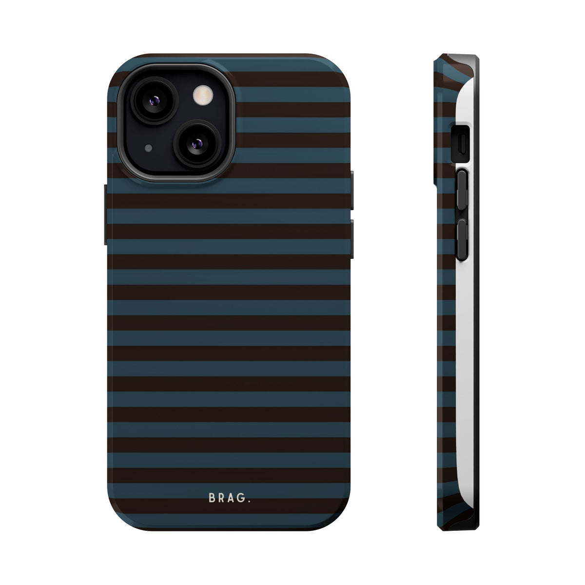 Seaside Stripe Magnetic Impact-Resistant Phone Case