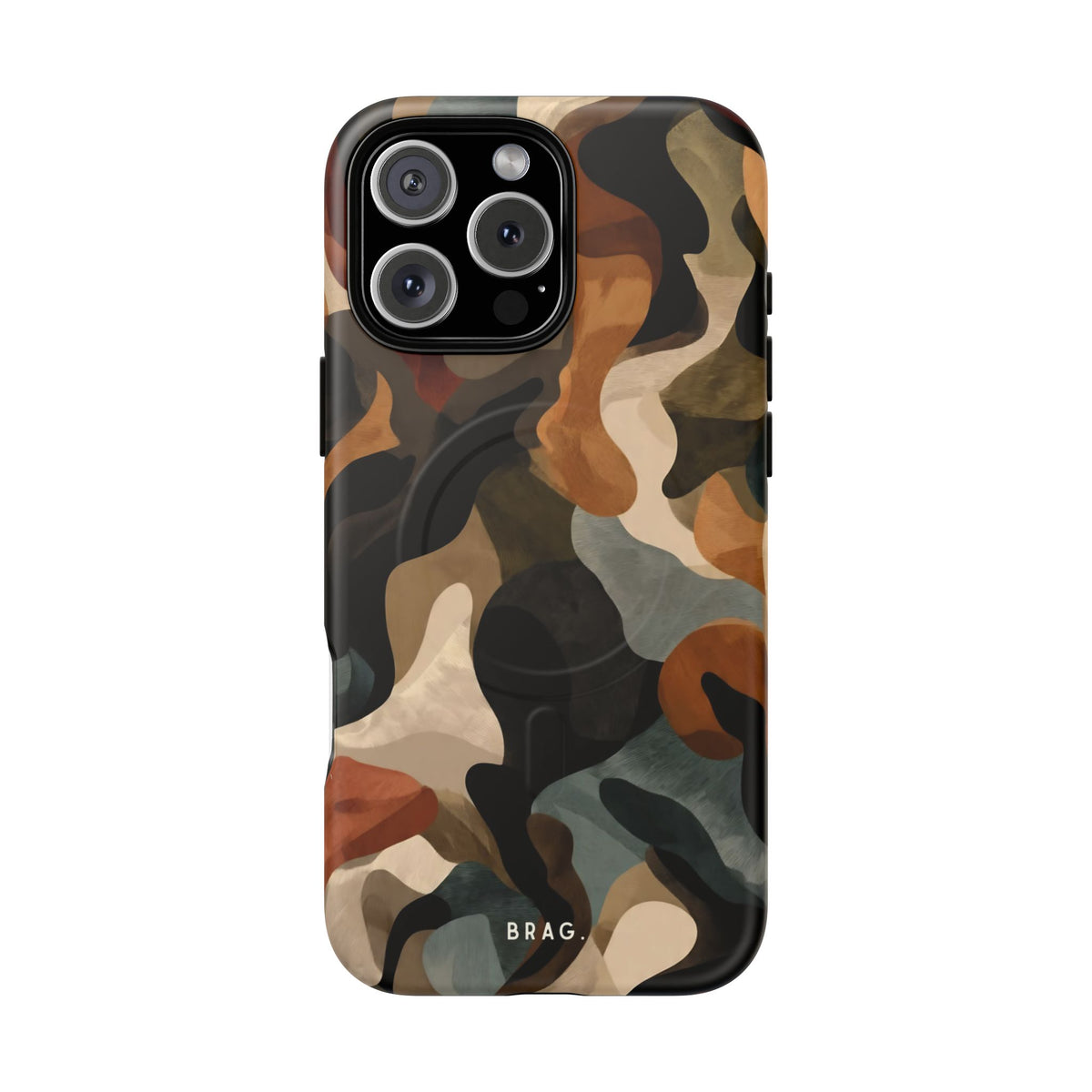 Desert Camo MagSafe Tough Phone Case — Magnetic Protective Cover