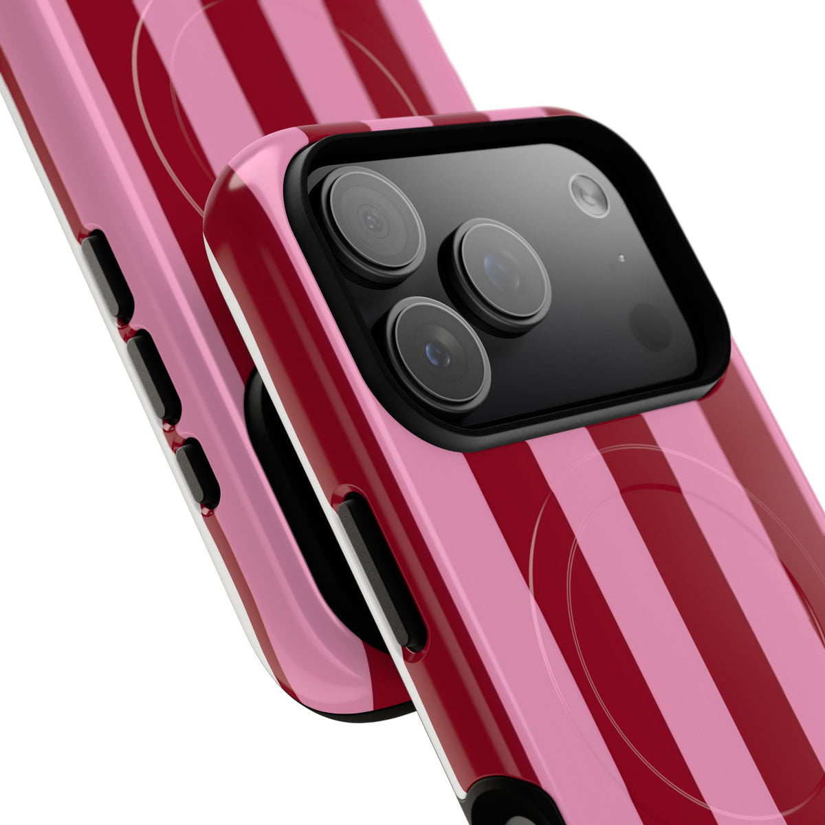 Candy Cane MagSafe Tough Phone Case — Magnetic Protective Cover