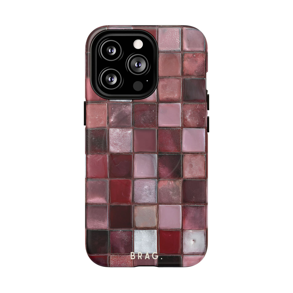 Cherry Tile MagSafe Tough Phone Case — Magnetic Protective Cover