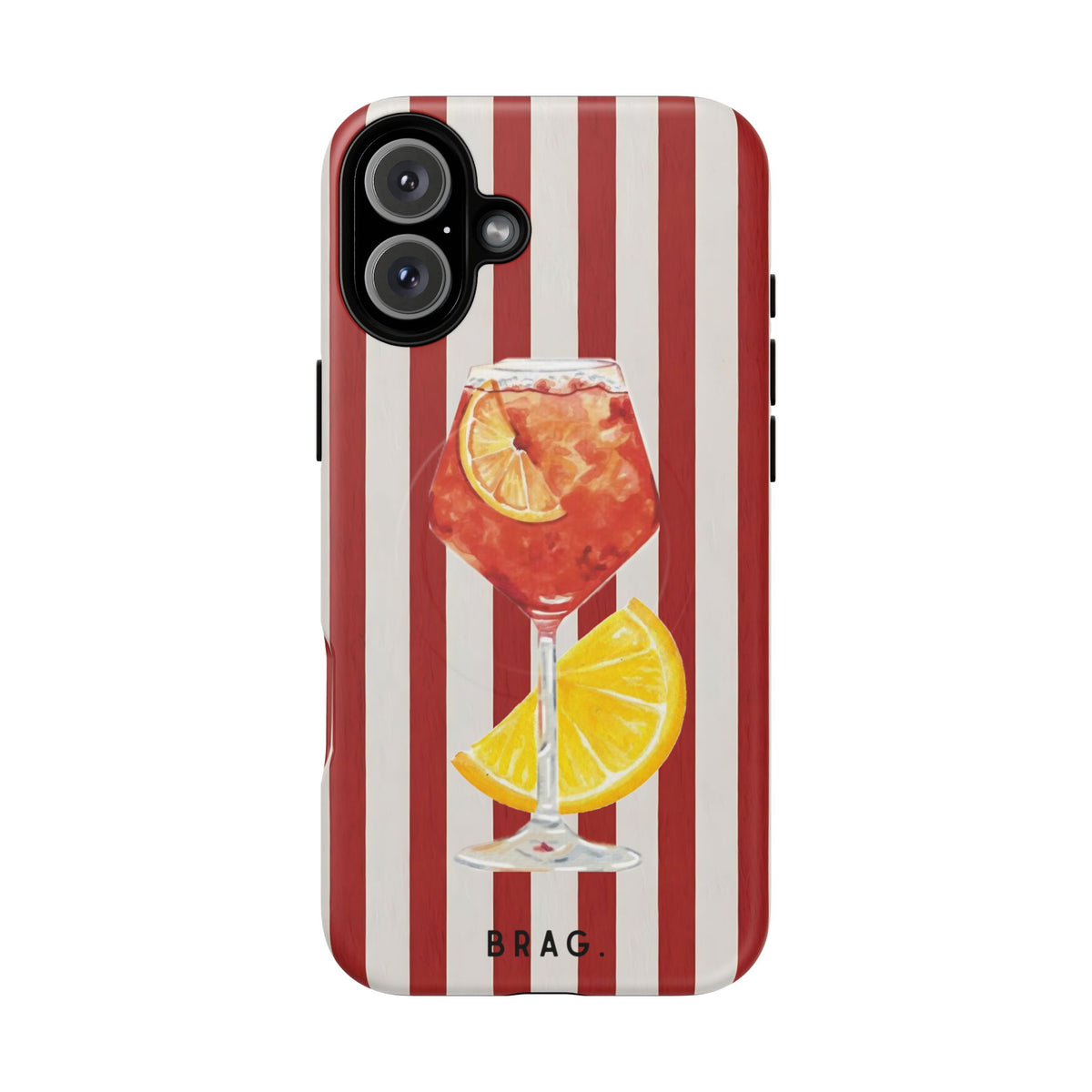 Aperol Spritz MagSafe Tough Phone Case — Magnetic Protective Cover