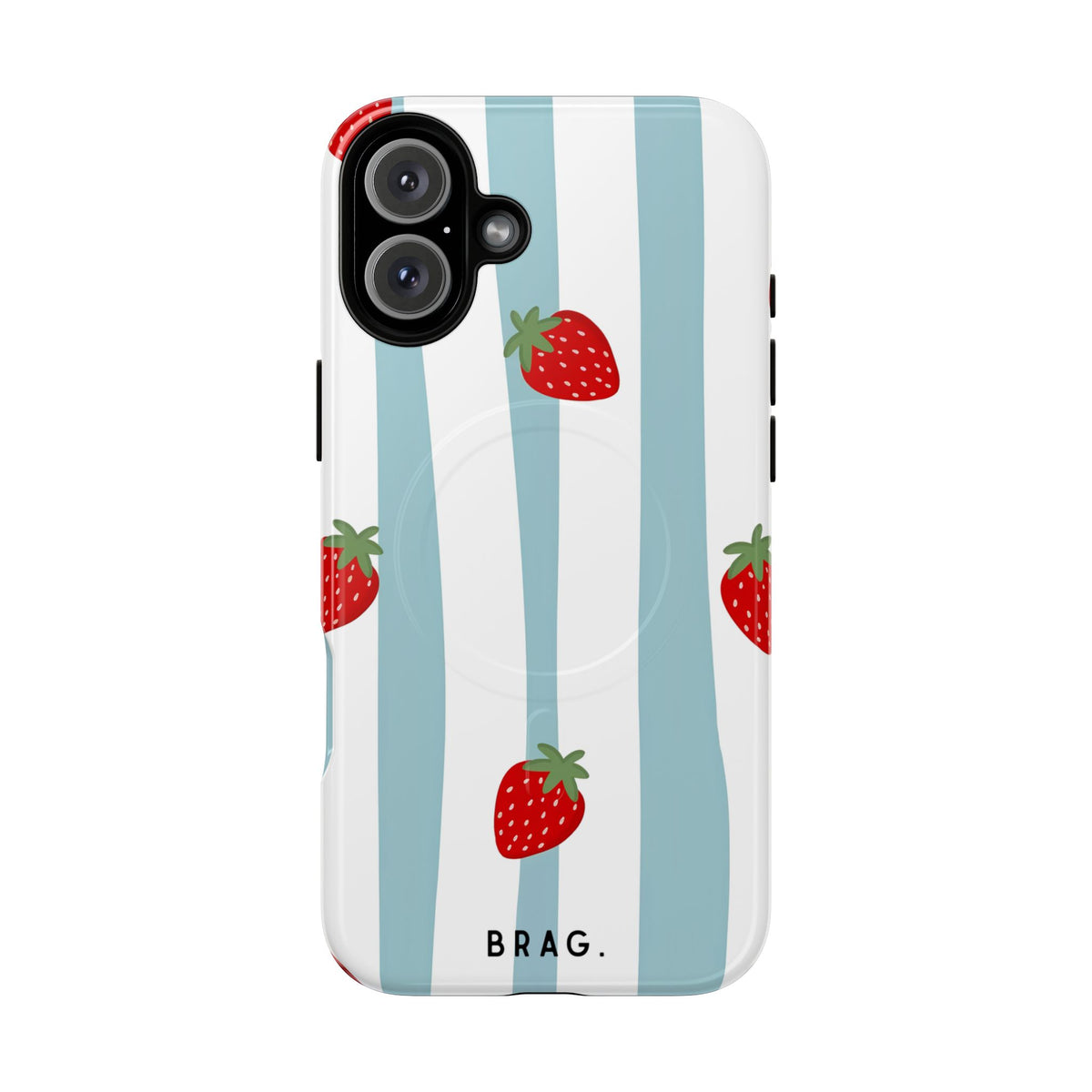 Berry Bloom MagSafe Tough Phone Case — Magnetic Protective Cover