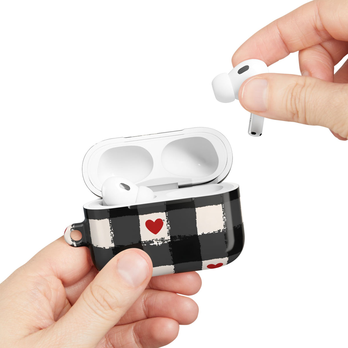 Lucky Heart AirPod Case – Slim Protective Charging Case