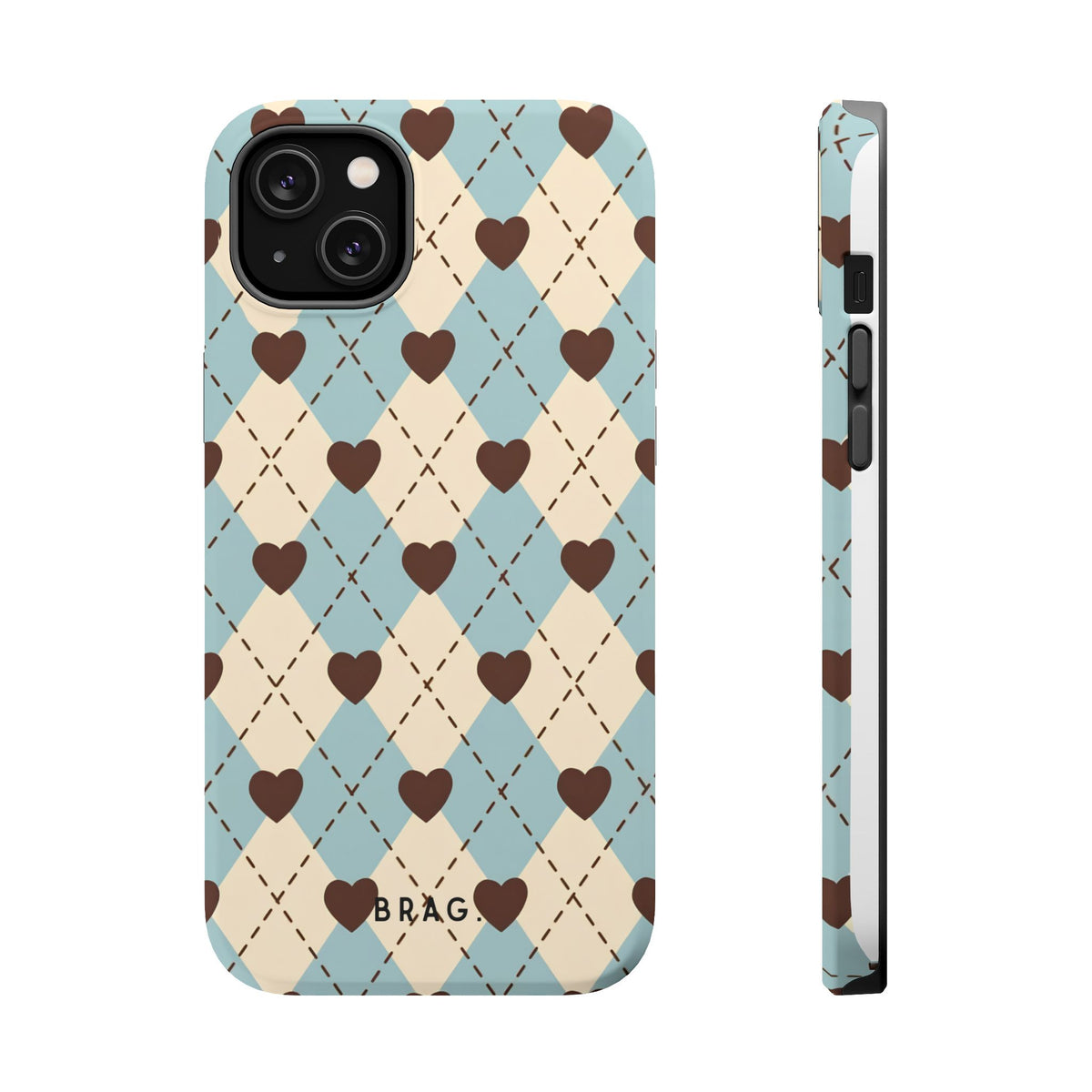 Sweetheart Plaid Magnetic Impact-Resistant Phone Case