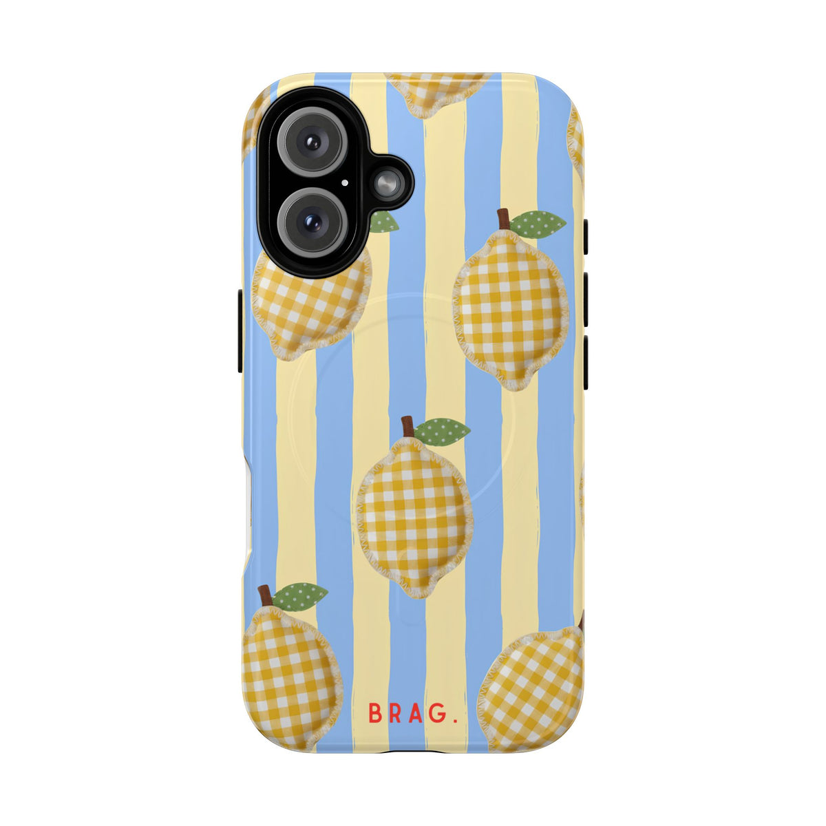 Lemon checks MagSafe Tough Phone Case — Magnetic Protective Cover