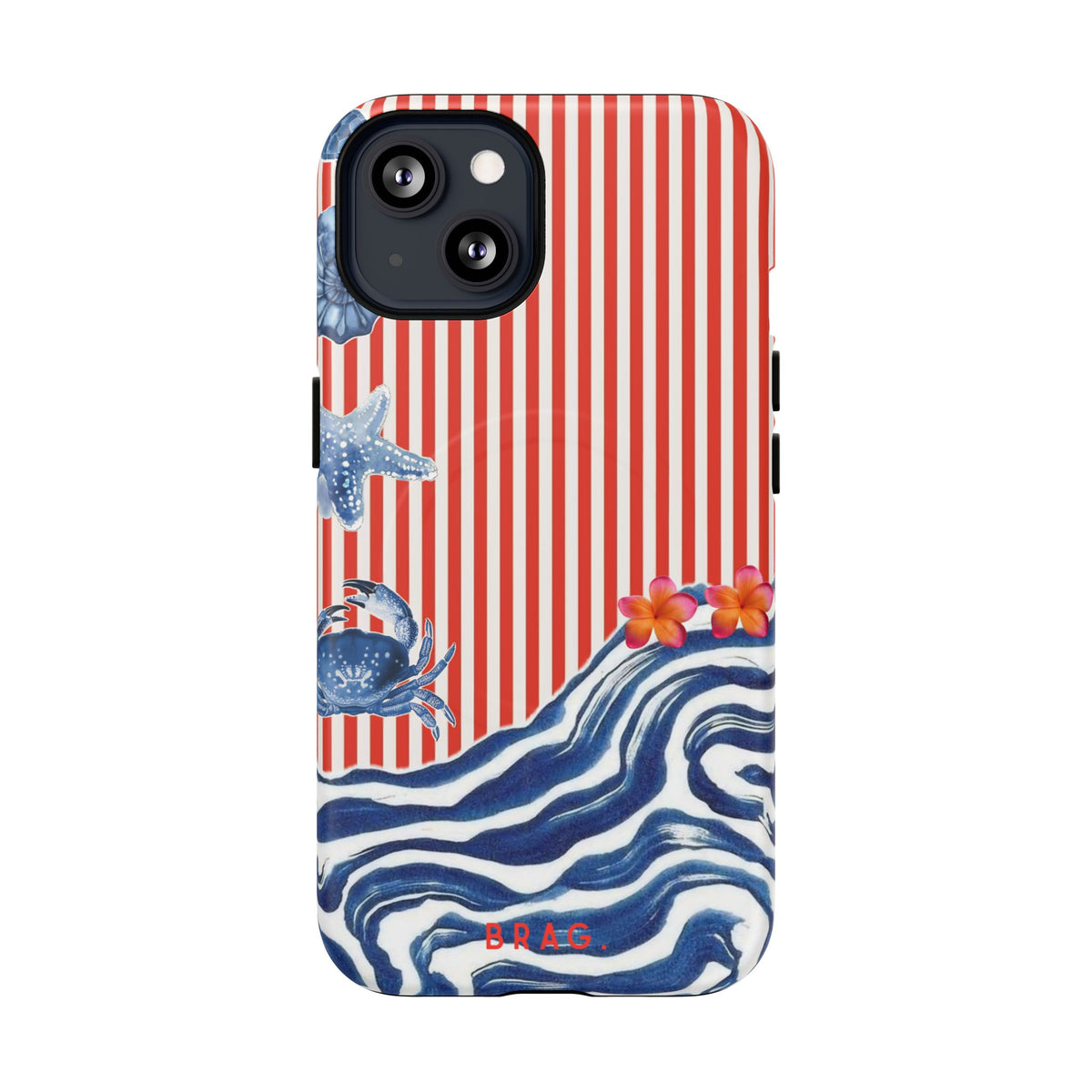 Riviera Postcard MagSafe Tough Phone Case — Magnetic Protective Cover