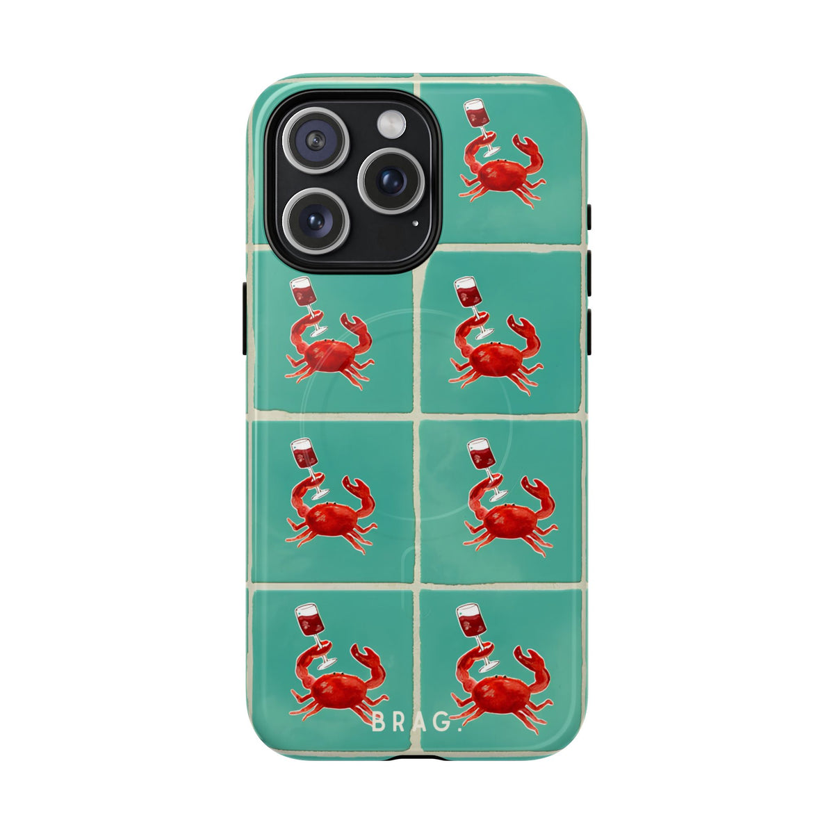 Crab Club MagSafe Tough Phone Case — Magnetic Protective Cover