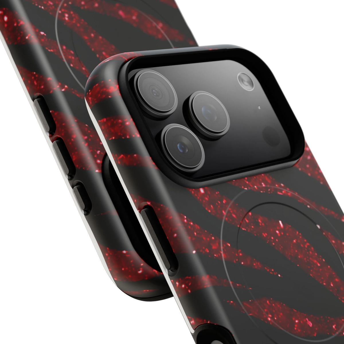 Red Tiger MagSafe Tough Phone Case — Magnetic Protective Cover