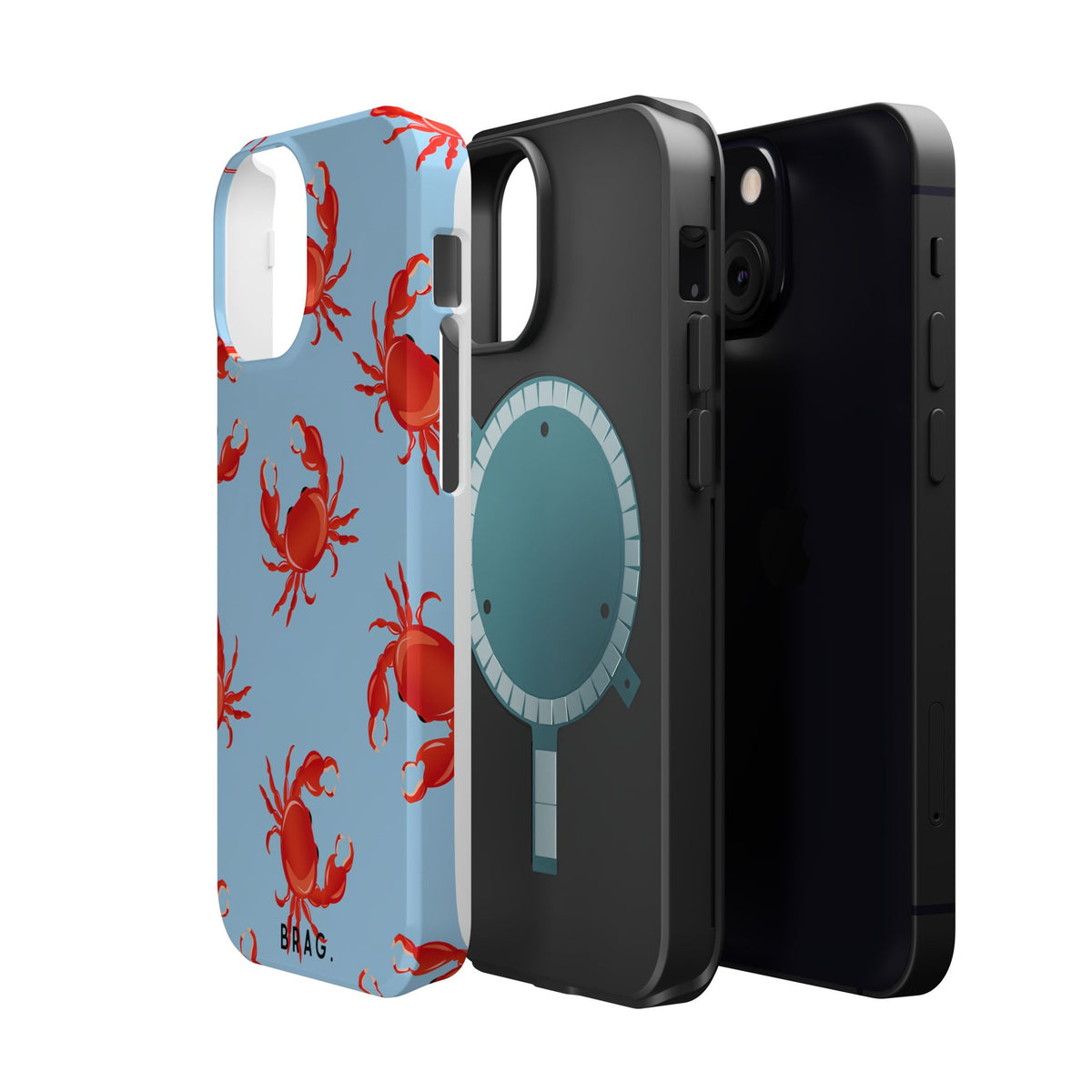 Crab Stack  Magnetic Impact-Resistant Phone Case