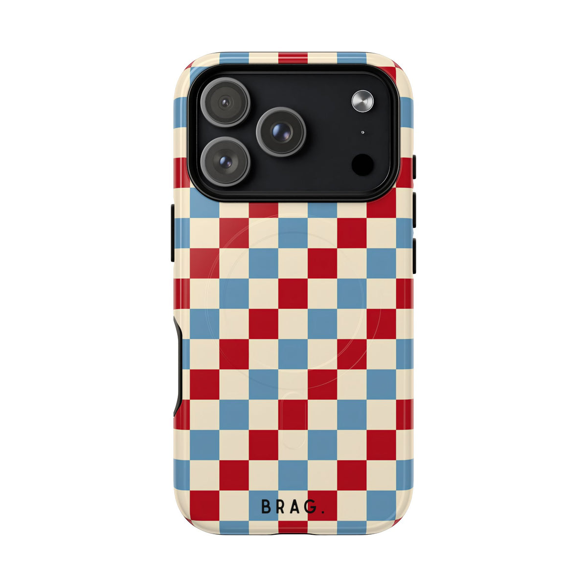 Riviera Tiles MagSafe Tough Phone Case — Magnetic Protective Cover