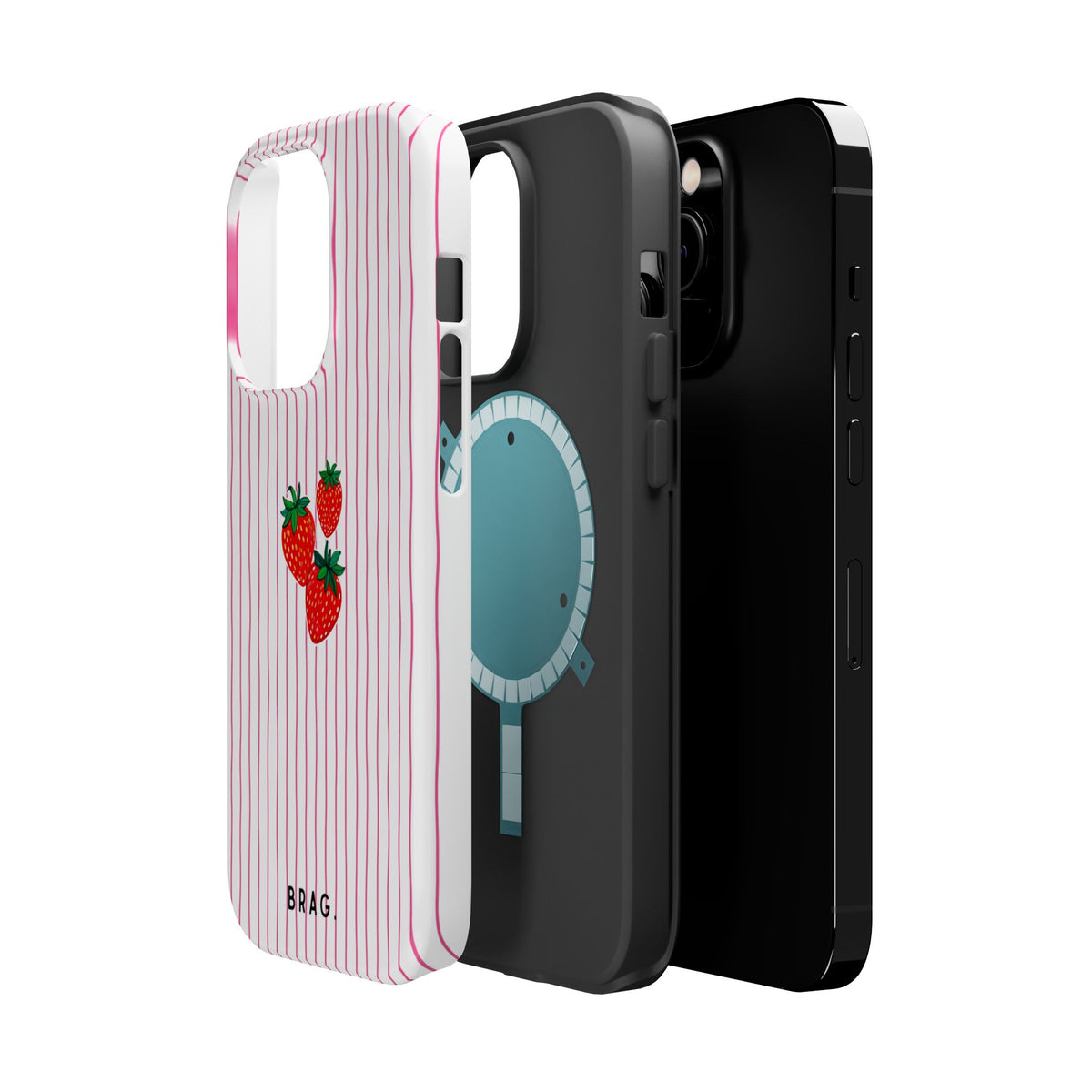 Berry Kiss Magnetic Impact-Resistant Phone Case