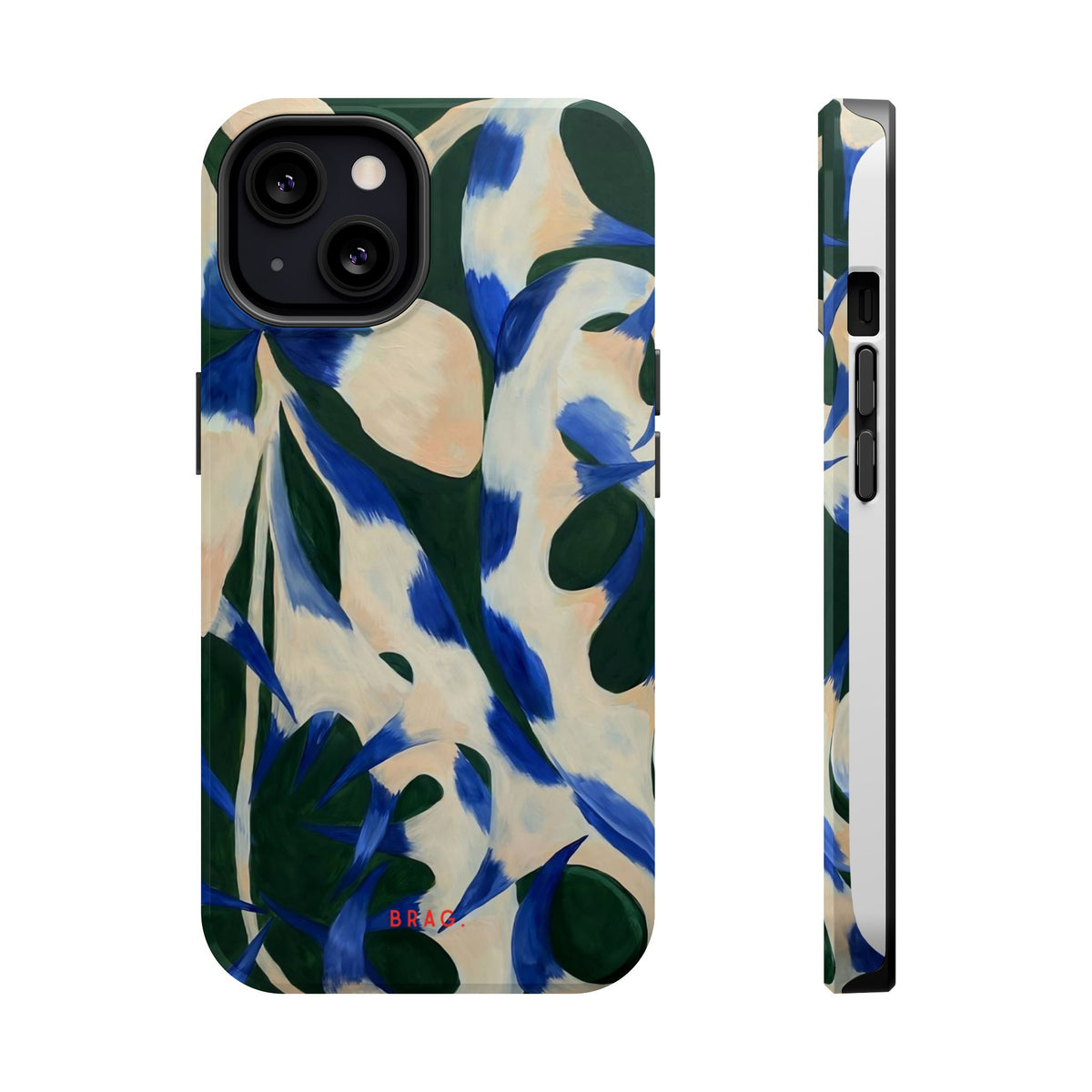 Blue Garden Magnetic Impact-Resistant Phone Case