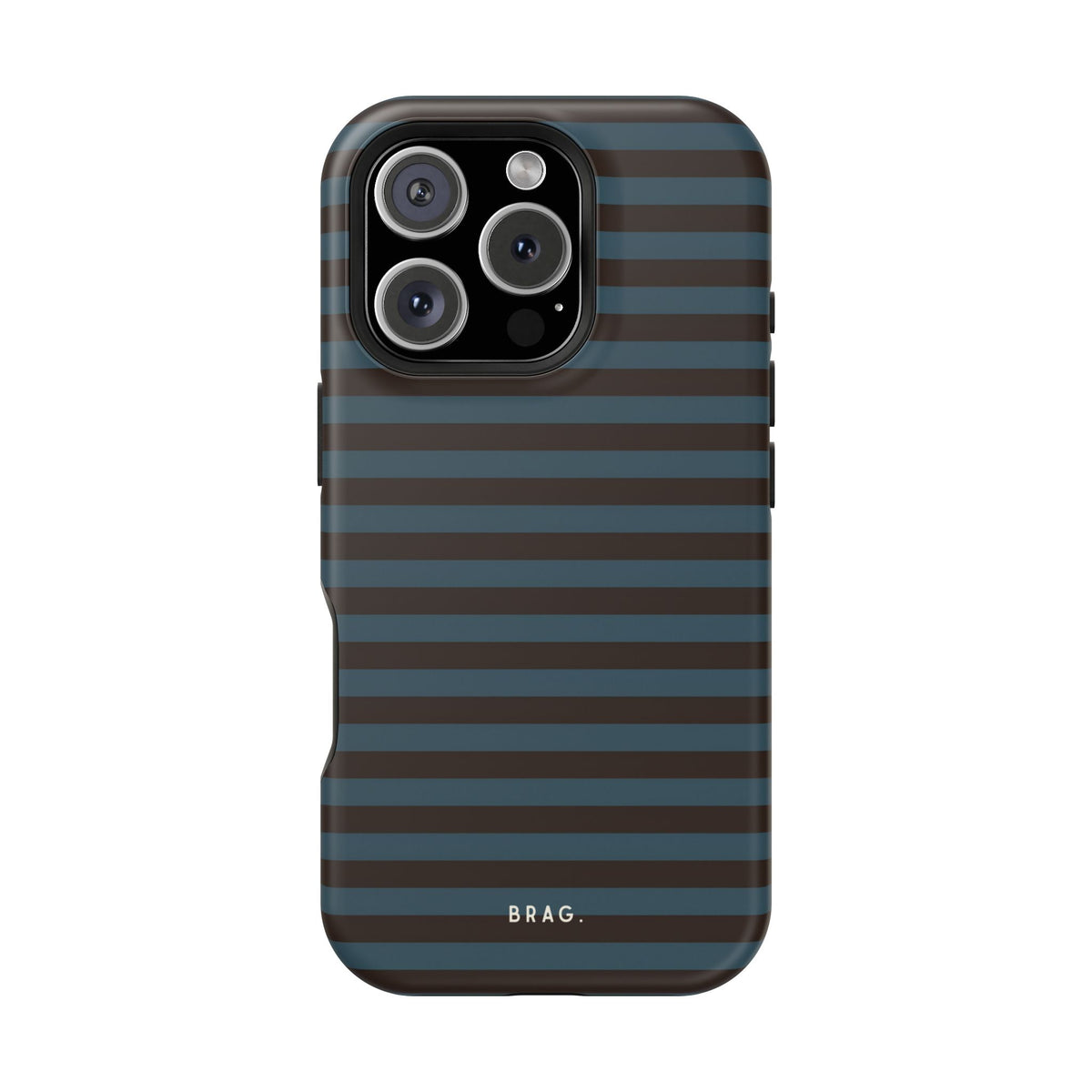 Seaside Stripe Magnetic Impact-Resistant Phone Case