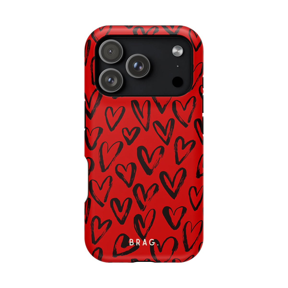 Fire heart Magnetic Impact-Resistant Phone Case