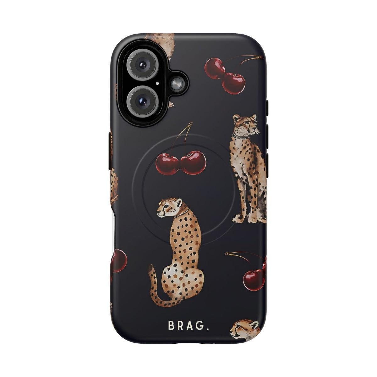 Wild Cherry MagSafe Tough Phone Case — Magnetic Protective Cover