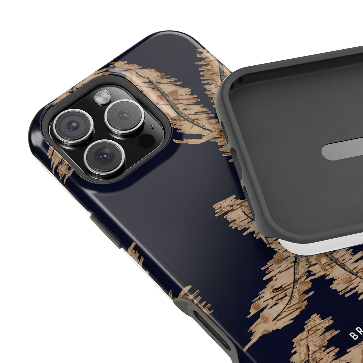 Golden Fern Magnetic Impact-Resistant Phone Case
