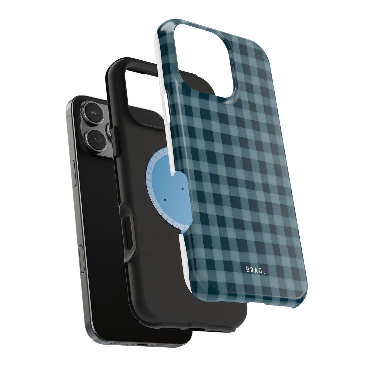 Country Check Magnetic Impact-Resistant Phone Case