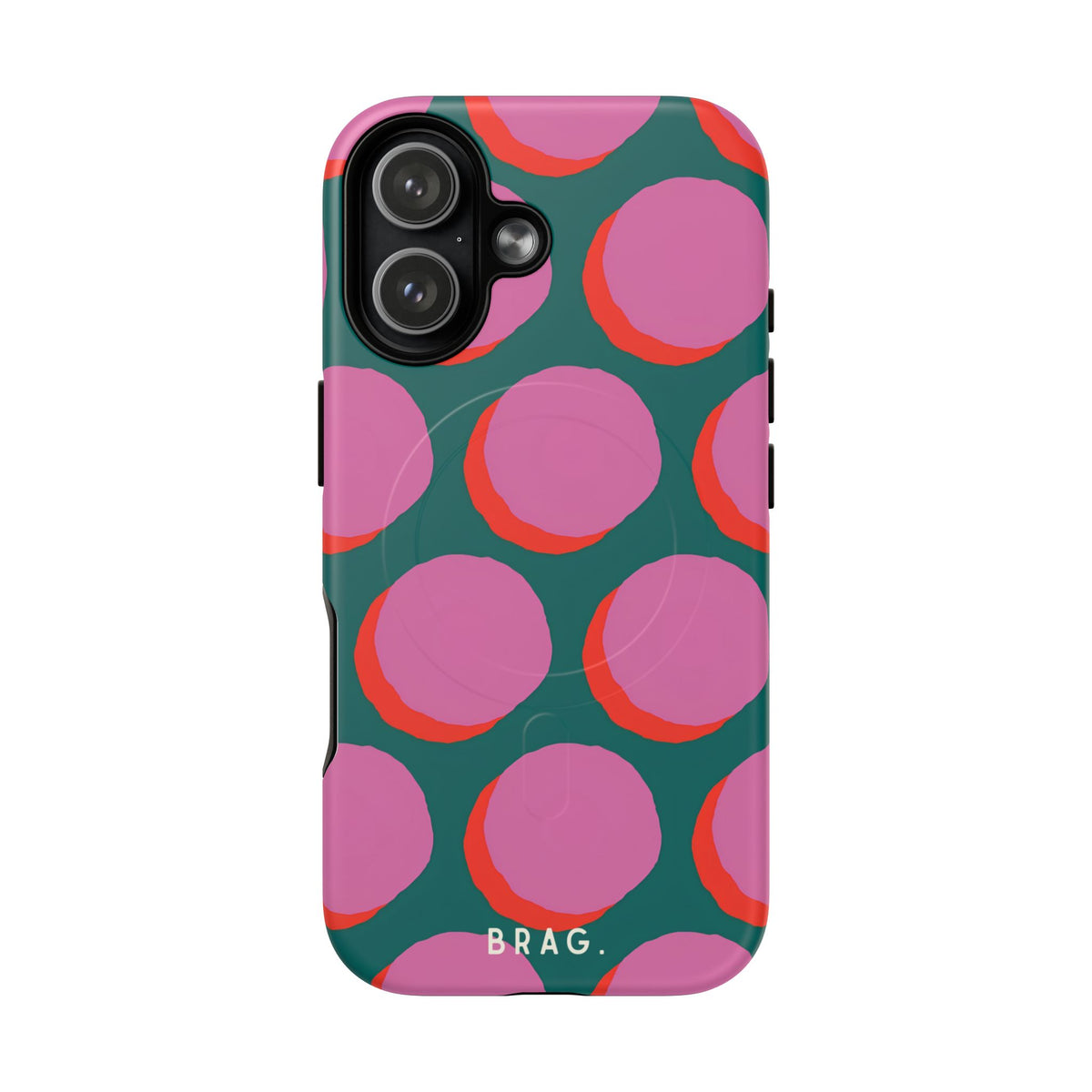 Pink Moon MagSafe Tough Phone Case — Magnetic Protective Cover