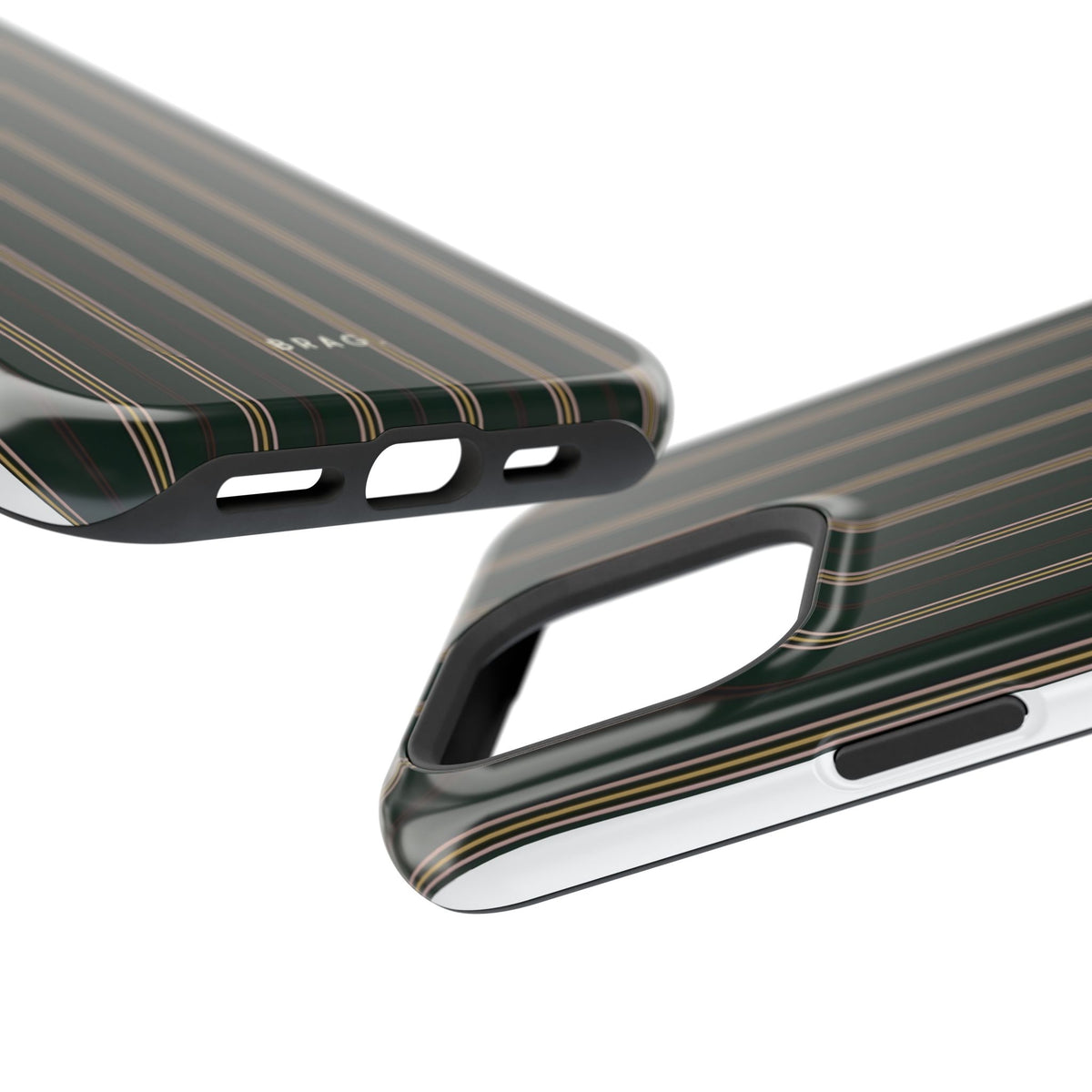 Vintage Pinstripe Magnetic Impact-Resistant Phone Case