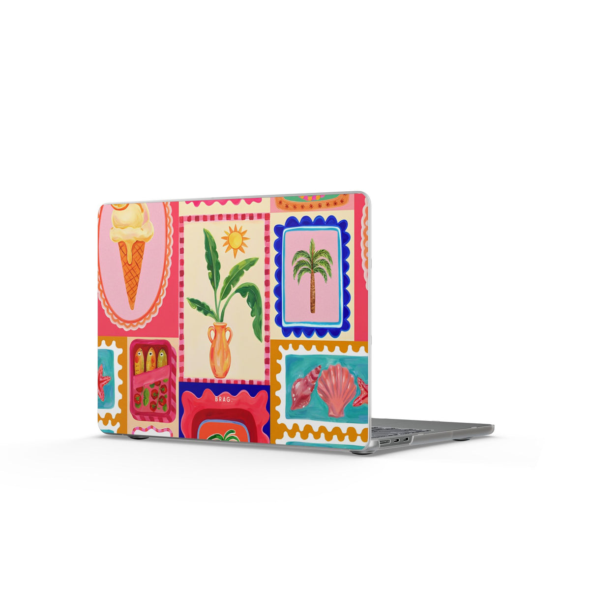 Postcard Matte MacBook Case — Slim Protective Laptop Cover