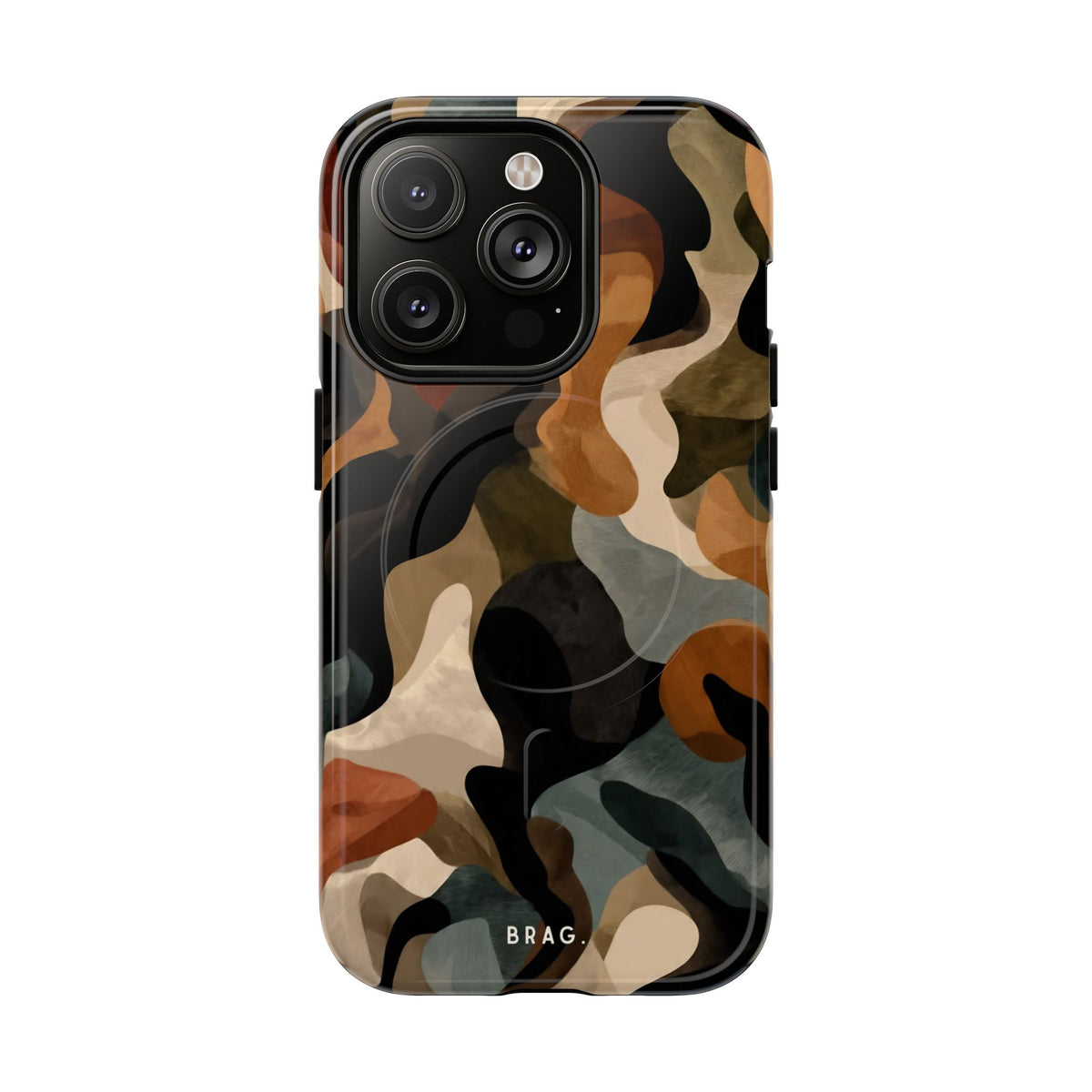 Desert Camo MagSafe Tough Phone Case — Magnetic Protective Cover