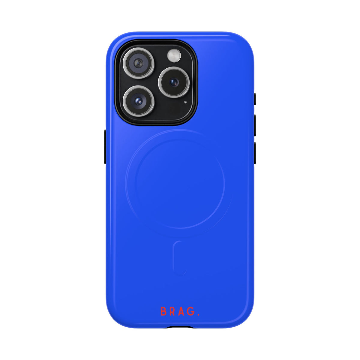 Brag Blue MagSafe Tough Phone Case — Magnetic Protective Cover