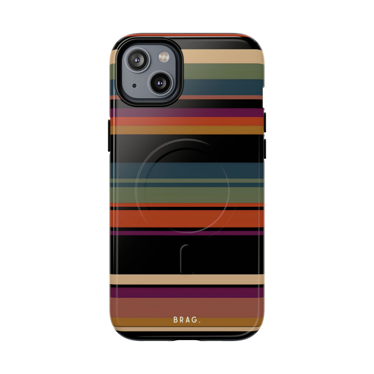 Market Stripe MagSafe Tough Phone Case — Magnetic Protective Cover